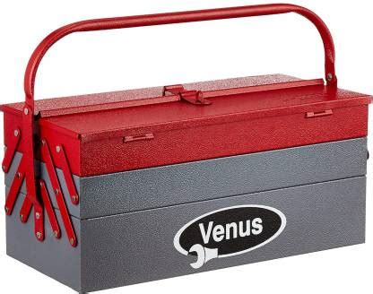 Venus VTB Metal Tool Box with 5 Compartment Box 21 Inch 